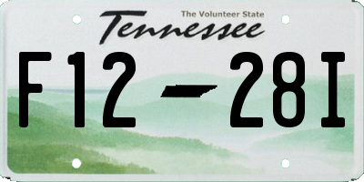 TN license plate F1228I