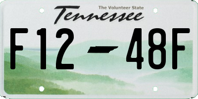 TN license plate F1248F