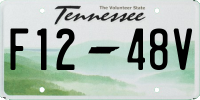TN license plate F1248V