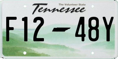 TN license plate F1248Y