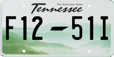 TN license plate F1251I