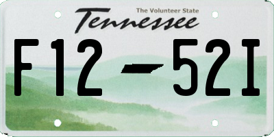 TN license plate F1252I