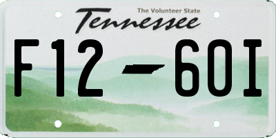 TN license plate F1260I