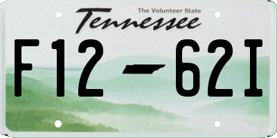 TN license plate F1262I