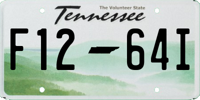 TN license plate F1264I