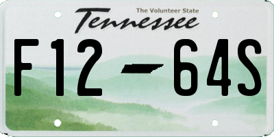 TN license plate F1264S