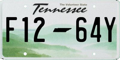 TN license plate F1264Y