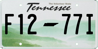 TN license plate F1277I