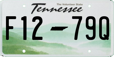 TN license plate F1279Q