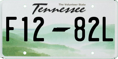 TN license plate F1282L