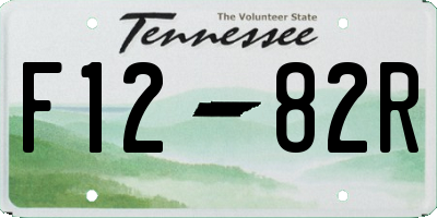 TN license plate F1282R