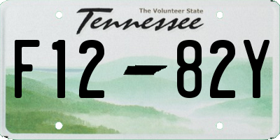 TN license plate F1282Y