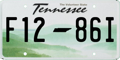 TN license plate F1286I