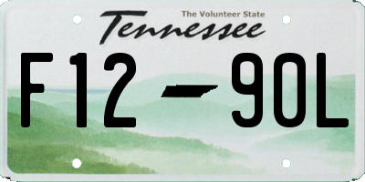 TN license plate F1290L