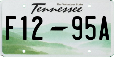 TN license plate F1295A