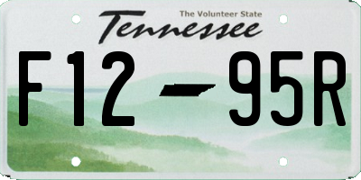 TN license plate F1295R