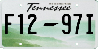 TN license plate F1297I
