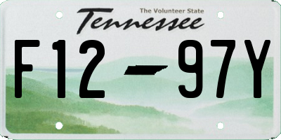 TN license plate F1297Y