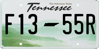 TN license plate F1355R