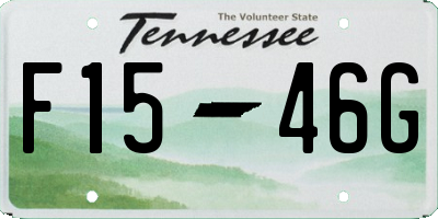 TN license plate F1546G