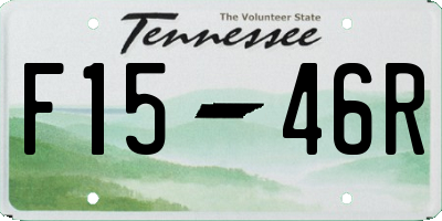 TN license plate F1546R
