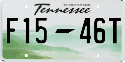 TN license plate F1546T