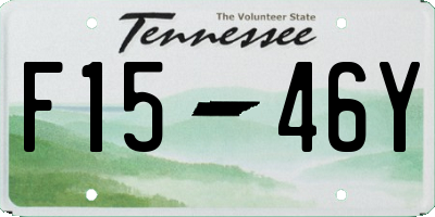 TN license plate F1546Y
