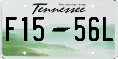 TN license plate F1556L
