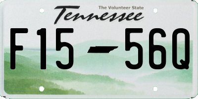 TN license plate F1556Q