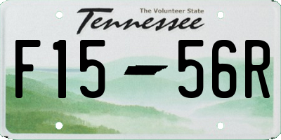 TN license plate F1556R