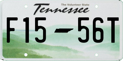 TN license plate F1556T