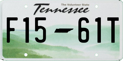 TN license plate F1561T