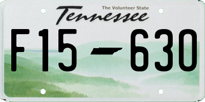 TN license plate F1563O