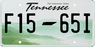 TN license plate F1565I