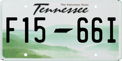 TN license plate F1566I