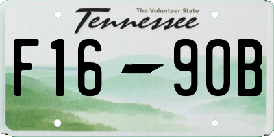TN license plate F1690B