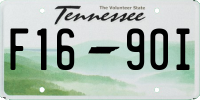 TN license plate F1690I