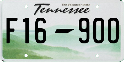 TN license plate F1690O