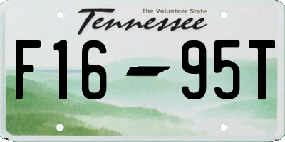 TN license plate F1695T