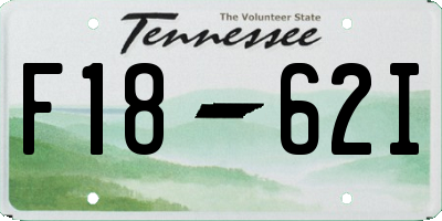 TN license plate F1862I
