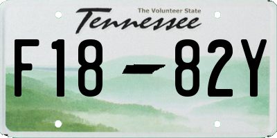 TN license plate F1882Y