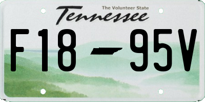 TN license plate F1895V