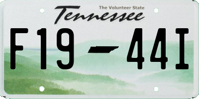 TN license plate F1944I