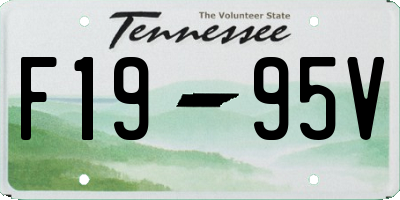TN license plate F1995V