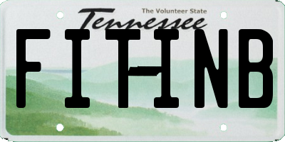 TN license plate FITINB