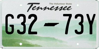 TN license plate G3273Y