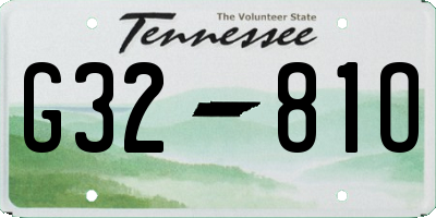 TN license plate G3281O