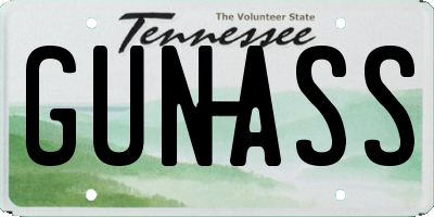 TN license plate GUNASS