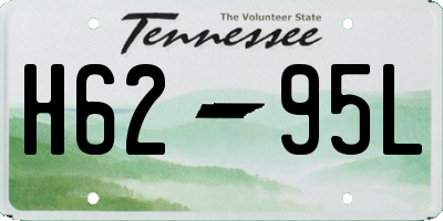 TN license plate H6295L