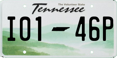 TN license plate I0146P